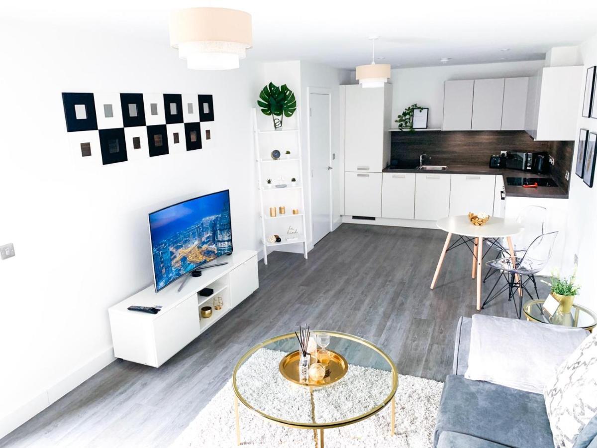 Modern 2 Bed Apartment With Central Location Birmingham Exterior foto